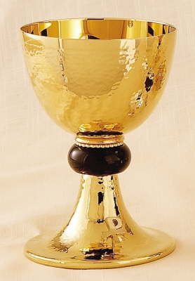 Gold Chalice With Bowl Paten